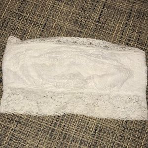 Free people white lace bando